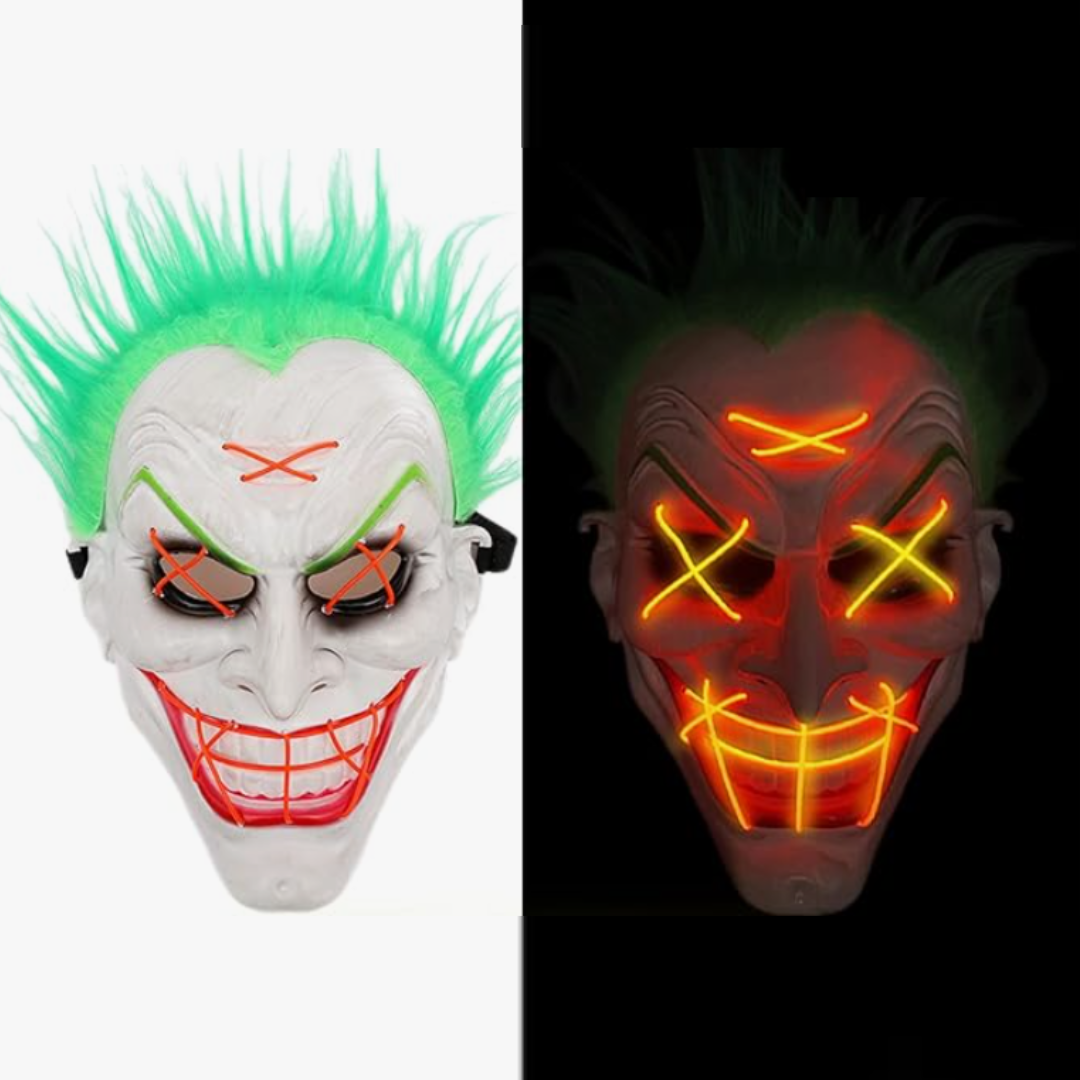 Mascara Guason (JOKER) con luz led